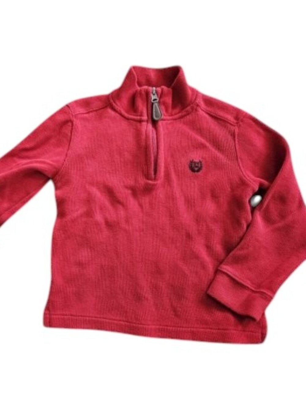 CHAPS Red Half Zip Pullover Top Boys Size 4 4T